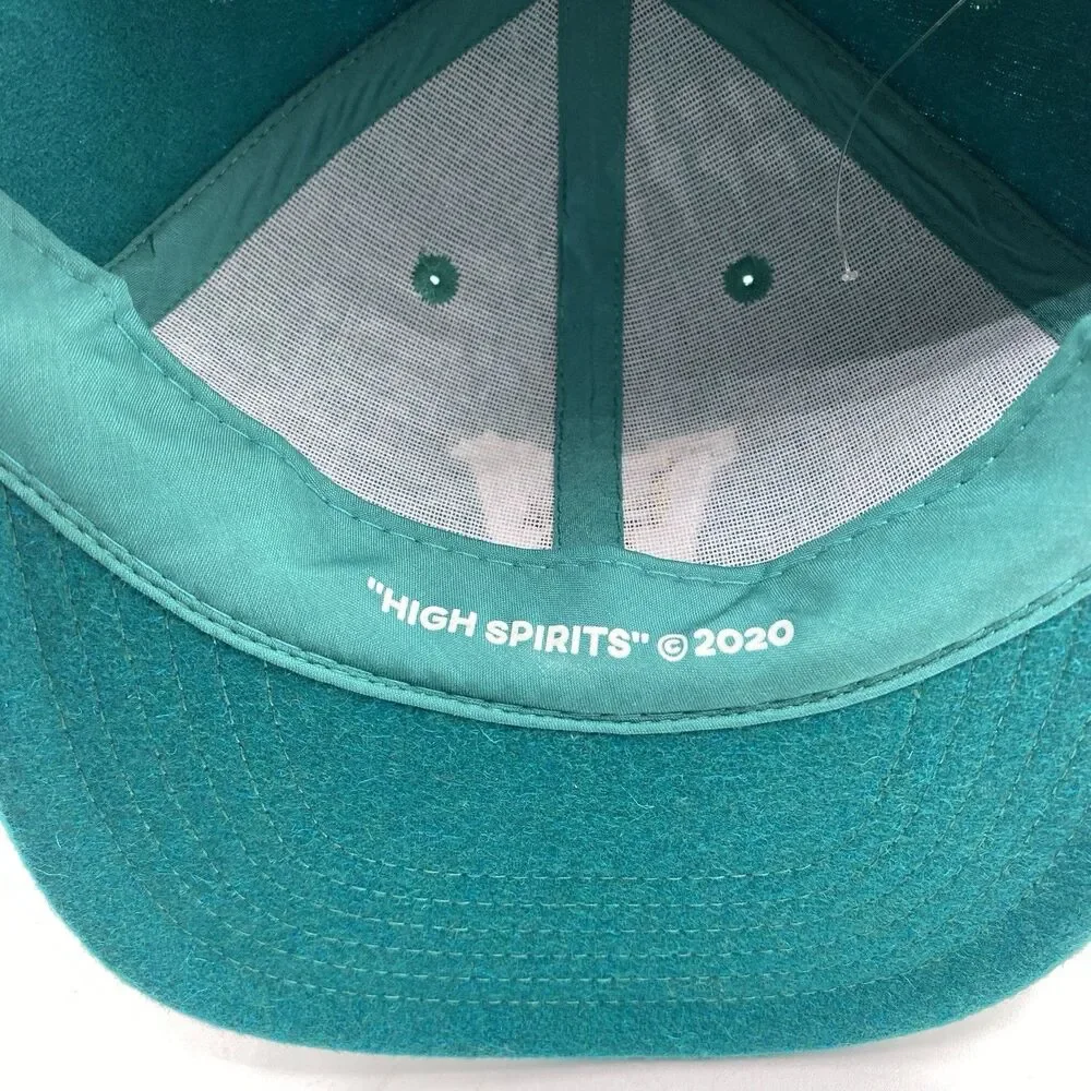 Worship Supplies Cheeky 6 Panel Hat Mens OSFA Blue Strapback Everglade Logo NWOT